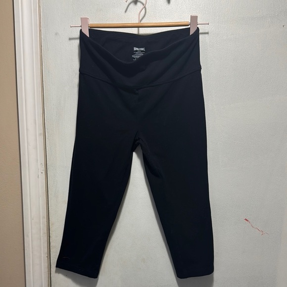 Spalding Girls medium Classic Black leggings - Picture 2 of 6